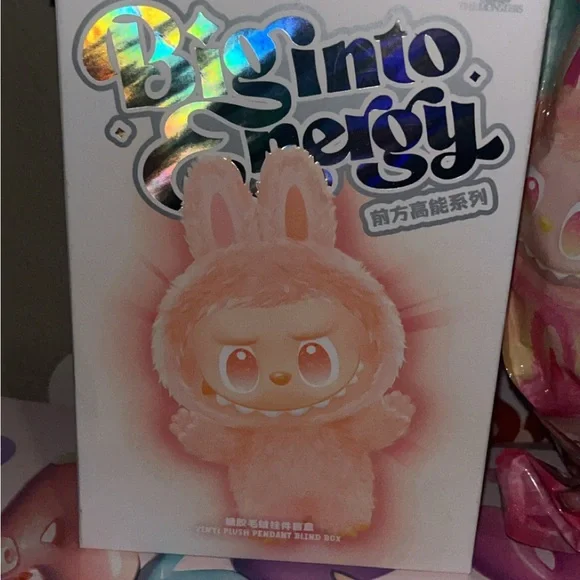 Pop Mart Labubu The Monsters Big Into Energy Plush - SERENITY - Picture 5 of 9